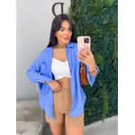Conjunto linho marrom claro