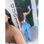 Calça jeans mom média