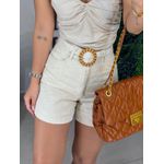 Short cinto linho