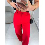 Calça alfaiataria Liza vermelha