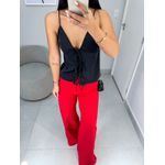 Calça alfaiataria Liza vermelha