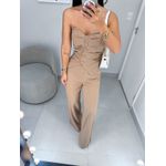 Conjunto alfaiataria Sophia bege