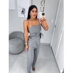 Conjunto alfaiataria Antônia cinza