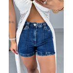 Short jeans escuro