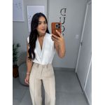 Calça alfaiataria Monalisa areia