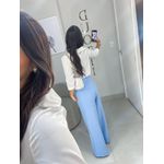 Calça alfaiataria Monalisa azul claro