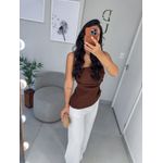 Calça alfaiataria Jasmine branca