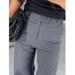 Calça alfaiataria Jasmine chumbo