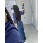 Camisa lis azul marinho