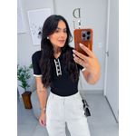 Calça alfaiataria brunê branca
