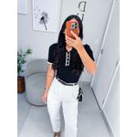 Calça alfaiataria brunê branca