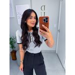 Blusa heloise cinza