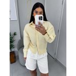 Camisa Loren amarelo claro