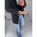 Blazer alfaiataria Bela preto
