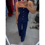 Conjunto alfaiataria Eleonor azul