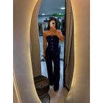 Conjunto alfaiataria Eleonor azul