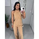 Conjunto alfaiataria Catarina bege