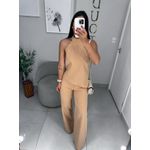 Conjunto alfaiataria Catarina bege
