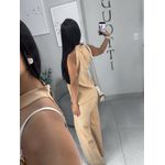 Conjunto alfaiataria Catarina bege