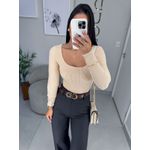 Body Tricot bege