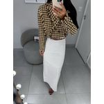 Saia alfaiataria Luna branca
