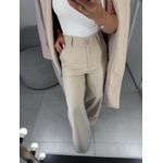Calça alfaiataria íris areia