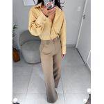 Calça alfaiataria Liza terra