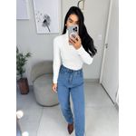 Calça jeans mom média