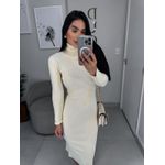 Vestido Tricot off white