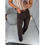 Wide leg jeans marrom