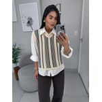 Wide leg jeans marrom