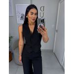 Colete alfaiataria Ana preto