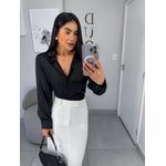 Saia alfaiataria branca