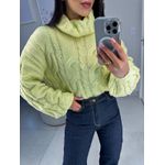 Tricot amarelo claro