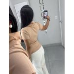 Blusa Tricot bege