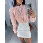 Saia alfaiataria Izabel branca
