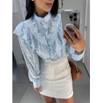 Camisa Saraiva azul claro
