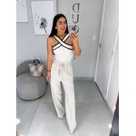 Body tricot branco