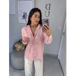 Camisa Maria rosa claro