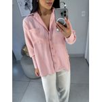 Camisa Maria rosa claro