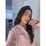 Camisa Maria rosa claro