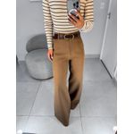 Calça alfaiataria Liza marrom