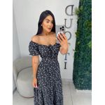 Vestido Mabel preto