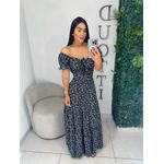 Vestido Mabel preto