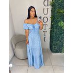 Vestido Mabel azul