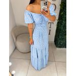 Vestido Mabel azul
