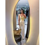 Regata Ester amarelo manteiga