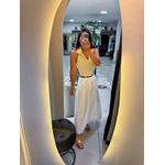 Blusa Lina amarelo manteiga