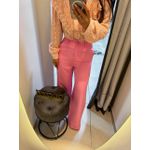 Calça alfaiataria Liza rosa