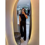 Calça alfaiataria íris preta